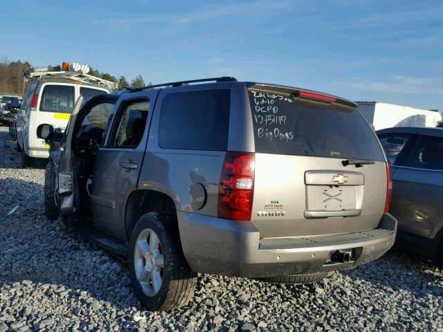 1GNFC13J27R316315 - 2007 CHEVROLET TAHOE C150 GRAY photo 3