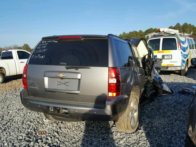 1GNFC13J27R316315 - 2007 CHEVROLET TAHOE C150 GRAY photo 4