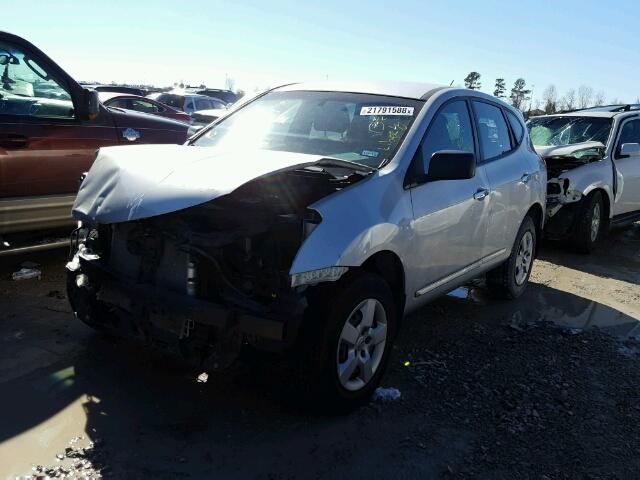 JN8AS5MT1DW037372 - 2013 NISSAN ROGUE S SILVER photo 2