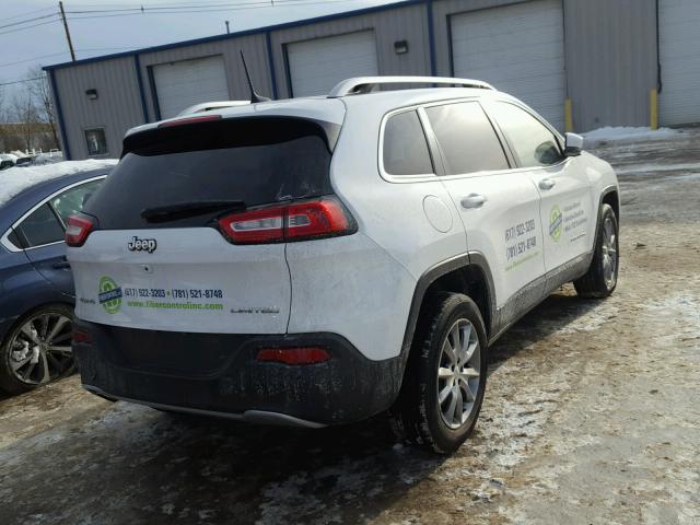 1C4PJMDB9JD547082 - 2018 JEEP CHEROKEE L WHITE photo 4