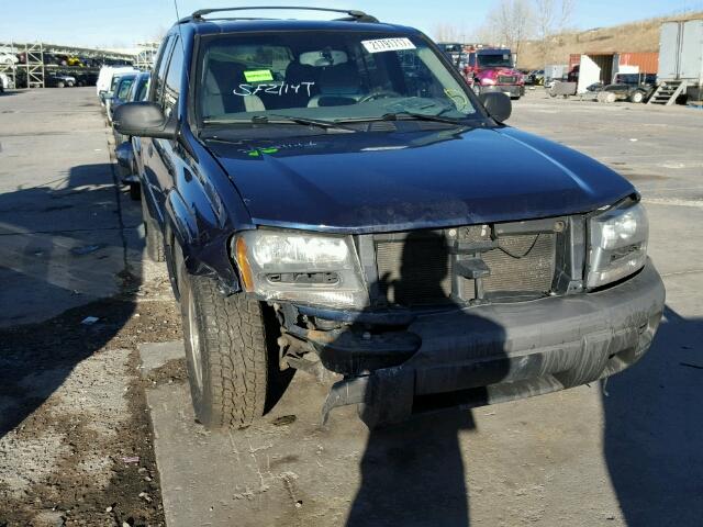 1GNDT13S172170000 - 2007 CHEVROLET TRAILBLAZE BLUE photo 1