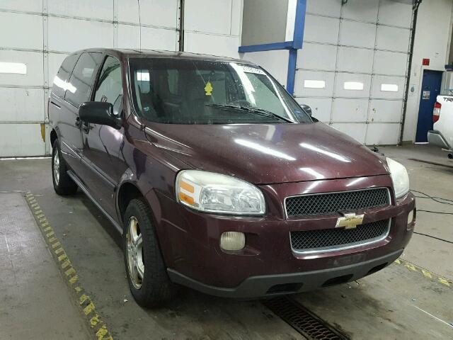 1GNDV23187D156994 - 2007 CHEVROLET UPLANDER L MAROON photo 1