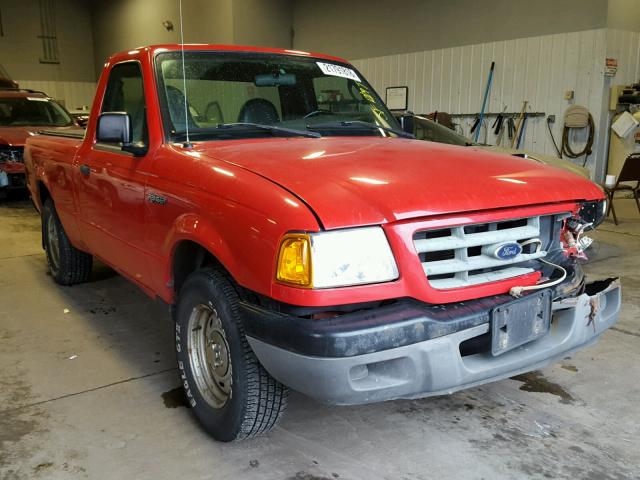 1FTYR10DX3PB85106 - 2003 FORD RANGER RED photo 1