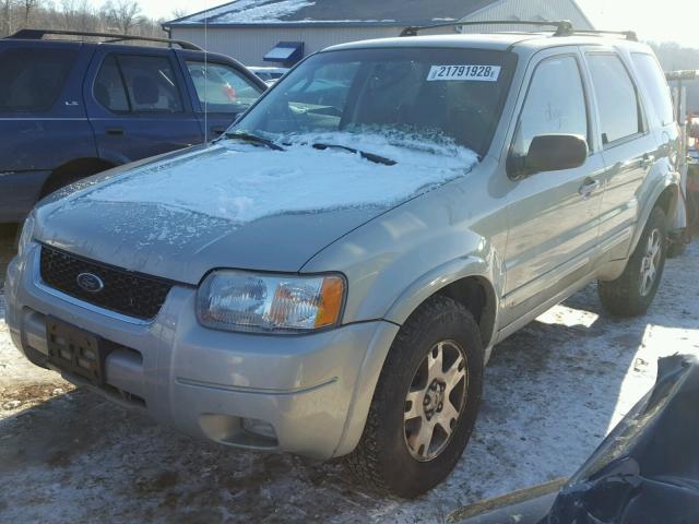 1FMCU94114KA51229 - 2004 FORD ESCAPE LIM SILVER photo 2