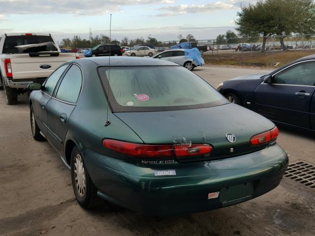 1MEFM50U9XA638667 - 1999 MERCURY SABLE GS GREEN photo 3