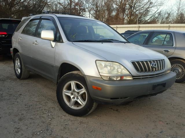 JTJHF10U020241552 - 2002 LEXUS RX 300 SILVER photo 1