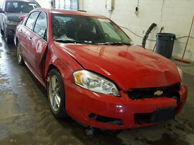 2G1WC5E37D1230171 - 2013 CHEVROLET IMPALA LTZ RED photo 1