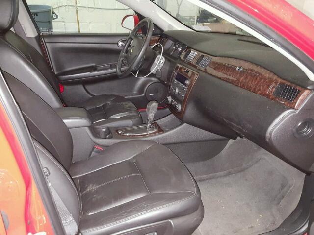 2G1WC5E37D1230171 - 2013 CHEVROLET IMPALA LTZ RED photo 5