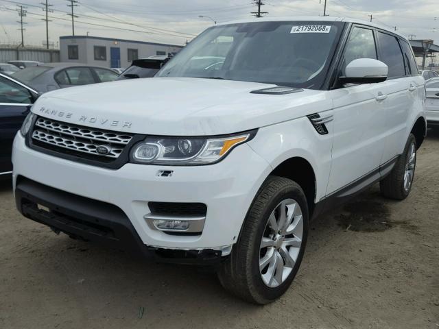 SALWR2WF8EA334648 - 2014 LAND ROVER RANGE ROVE WHITE photo 2