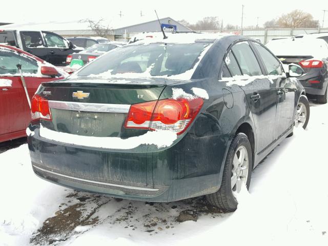 1G1PC5SB9E7180765 - 2014 CHEVROLET CRUZE LT GREEN photo 4