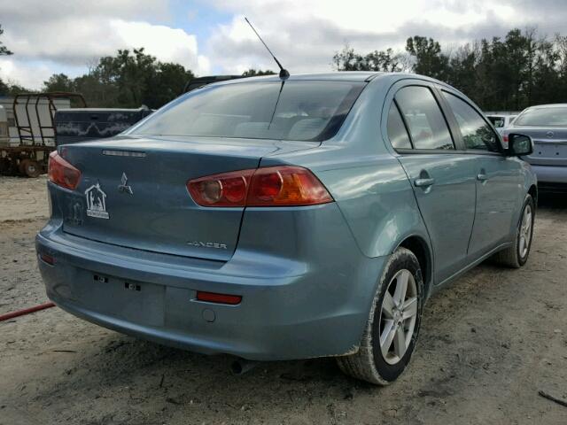 JA3AU26UX9U018119 - 2009 MITSUBISHI LANCER ES/ GREEN photo 4