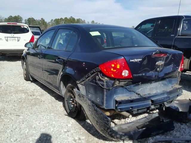 1G1AD5F51A7176517 - 2010 CHEVROLET COBALT 1LT BLUE photo 3