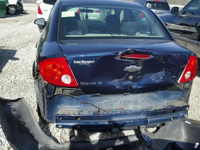 1G1AD5F51A7176517 - 2010 CHEVROLET COBALT 1LT BLUE photo 9