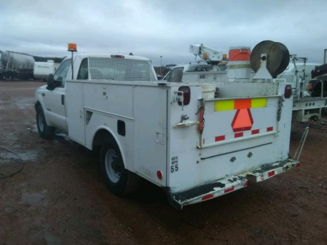 1FDSF34F31EA24249 - 2001 FORD F350 SRW S WHITE photo 3