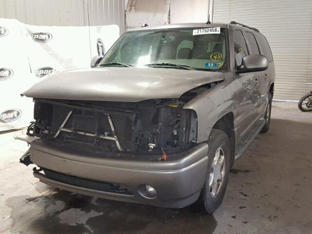 1GKFK66U35J178038 - 2005 GMC YUKON XL D GRAY photo 2