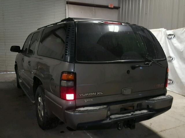 1GKFK66U35J178038 - 2005 GMC YUKON XL D GRAY photo 3