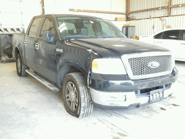 1FTPW12545FA60802 - 2005 FORD F150 SUPER BLACK photo 1