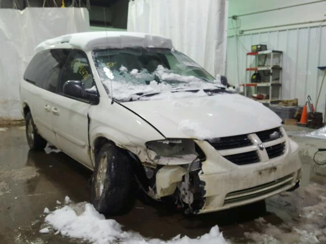 2D4GP44L86R843337 - 2006 DODGE GRAND CARA WHITE photo 1