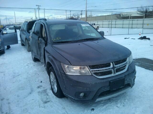 3C4PDDBGXFT526507 - 2015 DODGE JOURNEY SX GRAY photo 1