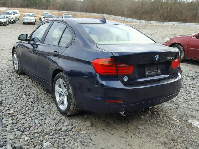 WBA3D3C5XEK153133 - 2014 BMW 328 D BLUE photo 3