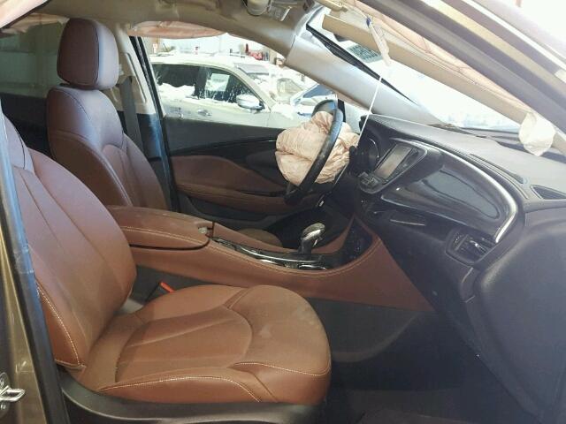 LRBFXBSA9HD237029 - 2017 BUICK ENVISION E GRAY photo 5