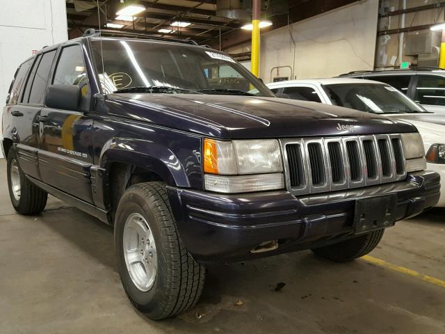 1J4GZ48S7WC260656 - 1998 JEEP GRAND CHER BLUE photo 1