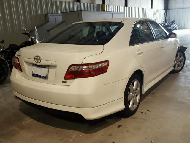 4T1BE46K67U571419 - 2007 TOYOTA CAMRY NEW WHITE photo 4