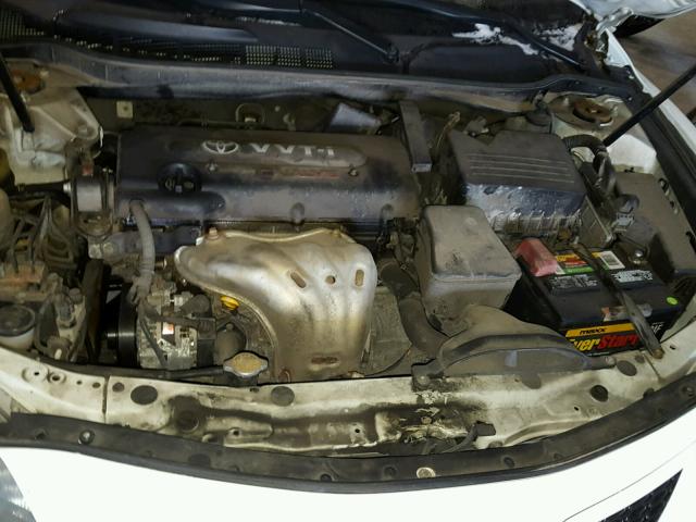 4T1BE46K67U571419 - 2007 TOYOTA CAMRY NEW WHITE photo 7