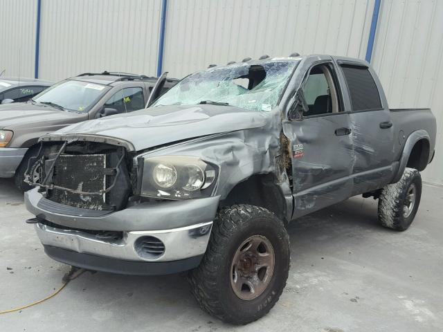 1D7KS28A87J593564 - 2007 DODGE RAM 2500 S CHARCOAL photo 2