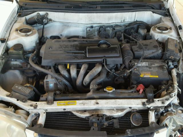 2T1BR12EX2C518140 - 2002 TOYOTA COROLLA CE WHITE photo 7