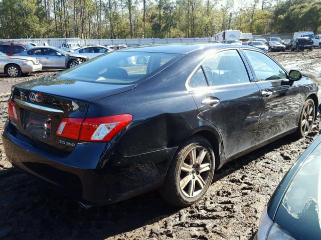 JTHBJ46G092315057 - 2009 LEXUS ES 350 BLACK photo 4