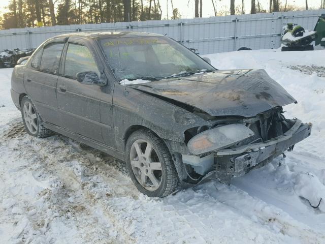 3N1AB51A06L596406 - 2006 NISSAN SENTRA SE- BLACK photo 1