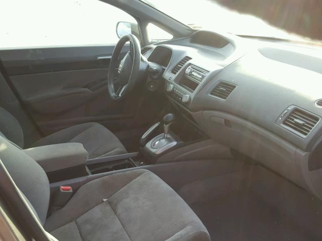 2HGFA16546H507554 - 2006 HONDA CIVIC LX GRAY photo 5