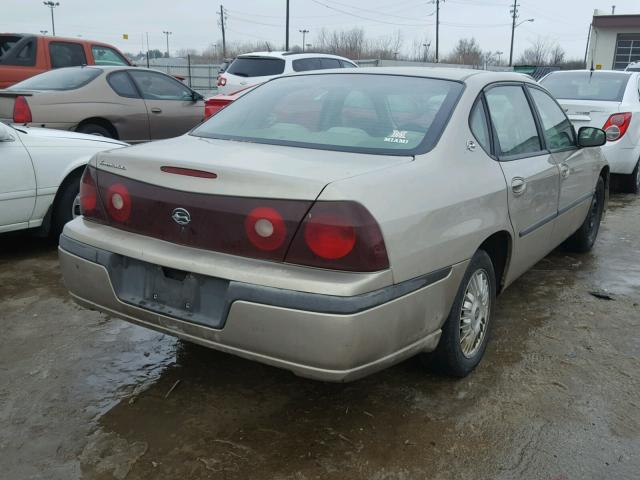 2G1WF52E619244119 - 2001 CHEVROLET IMPALA 棕色 照片 4