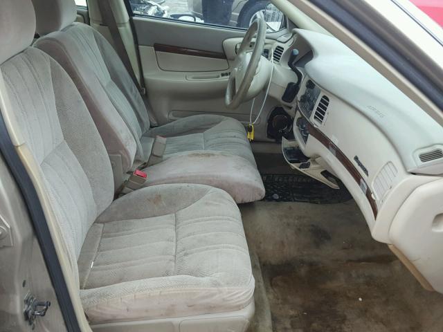 2G1WF52E619244119 - 2001 CHEVROLET IMPALA 棕色 照片 5