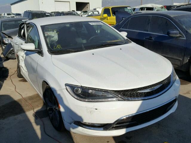 1C3CCCCG3FN501320 - 2015 CHRYSLER 200 C WHITE photo 1