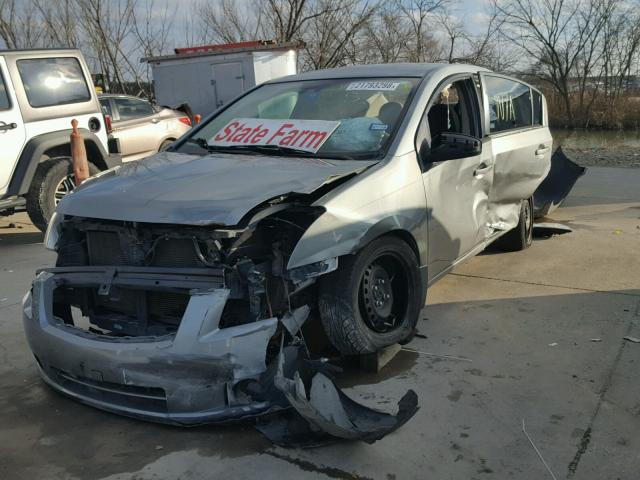 3N1AB61E38L693921 - 2008 NISSAN SENTRA 2.0 GRAY photo 2