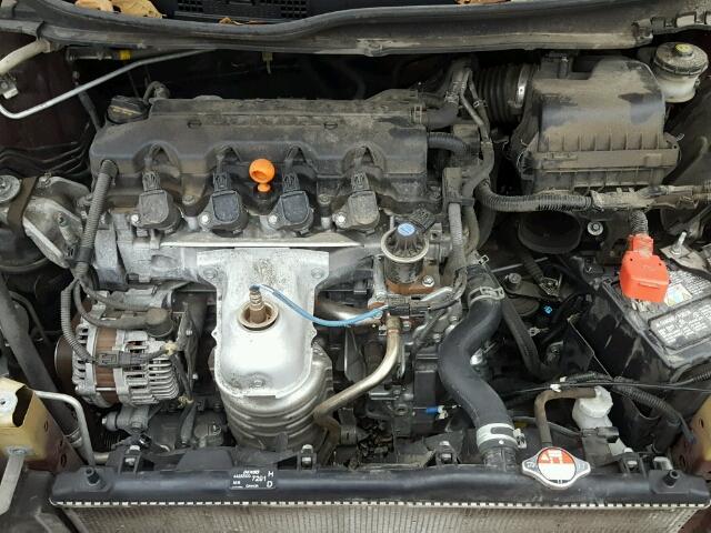 2HGFB2F90FH519092 - 2015 HONDA CIVIC EXL MAROON photo 7