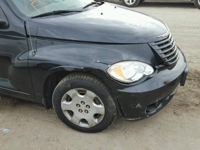 3A8FY48B48T136137 - 2008 CHRYSLER PT CRUISER BLACK photo 9