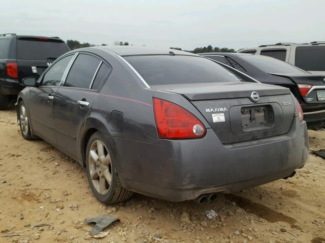 1N4BA41E26C839281 - 2006 NISSAN MAXIMA SE GRAY photo 3