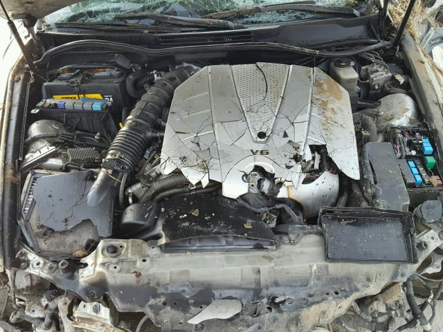 JTHBE262175011938 - 2007 LEXUS IS 350 SILVER photo 7