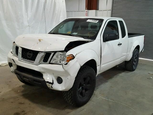 1N6AD0CW3CC418027 - 2012 NISSAN FRONTIER S WHITE photo 2