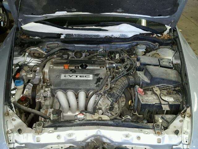 1HGCM56694A013521 - 2004 HONDA ACCORD EX SILVER photo 7