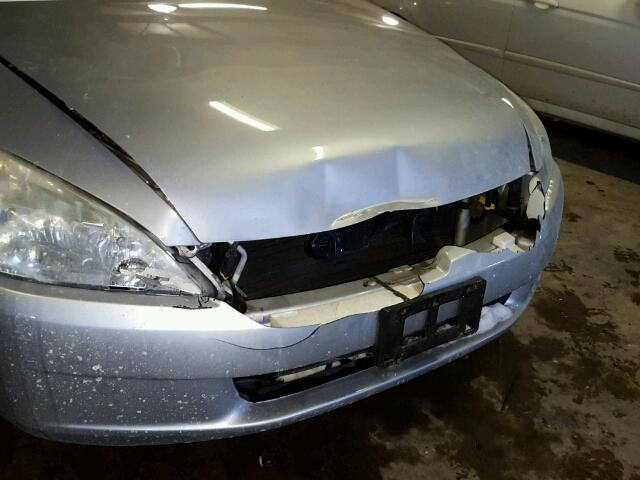 1HGCM56694A013521 - 2004 HONDA ACCORD EX SILVER photo 9