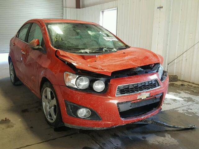 1G1JE5SH6C4196635 - 2012 CHEVROLET SONIC LTZ ORANGE photo 1