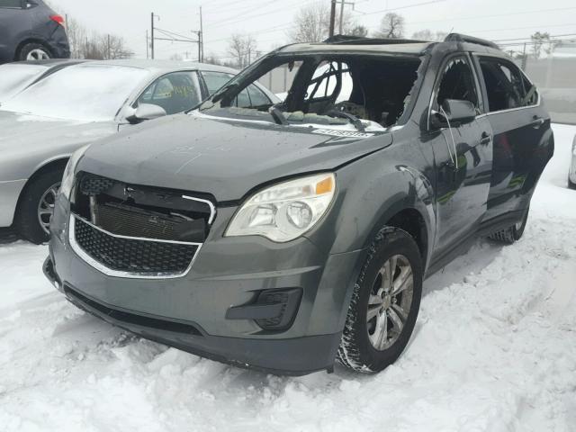 2GNFLEEK7C6281306 - 2012 CHEVROLET EQUINOX LT GREEN photo 2