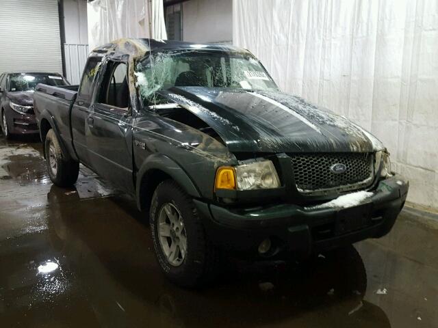 1FTYR15EX3TA45436 - 2003 FORD RANGER SUP GREEN photo 10