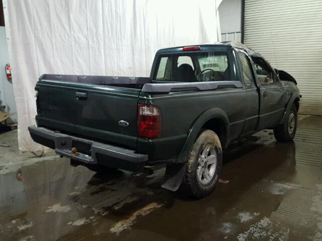 1FTYR15EX3TA45436 - 2003 FORD RANGER SUP GREEN photo 4