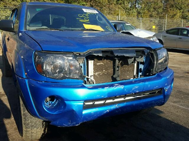 5TELU42N97Z346978 - 2007 TOYOTA TACOMA DOU BLUE photo 9