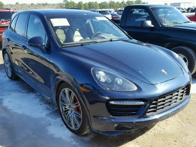 WP1AD2A21ELA70308 - 2014 PORSCHE CAYENNE GT BLUE photo 1